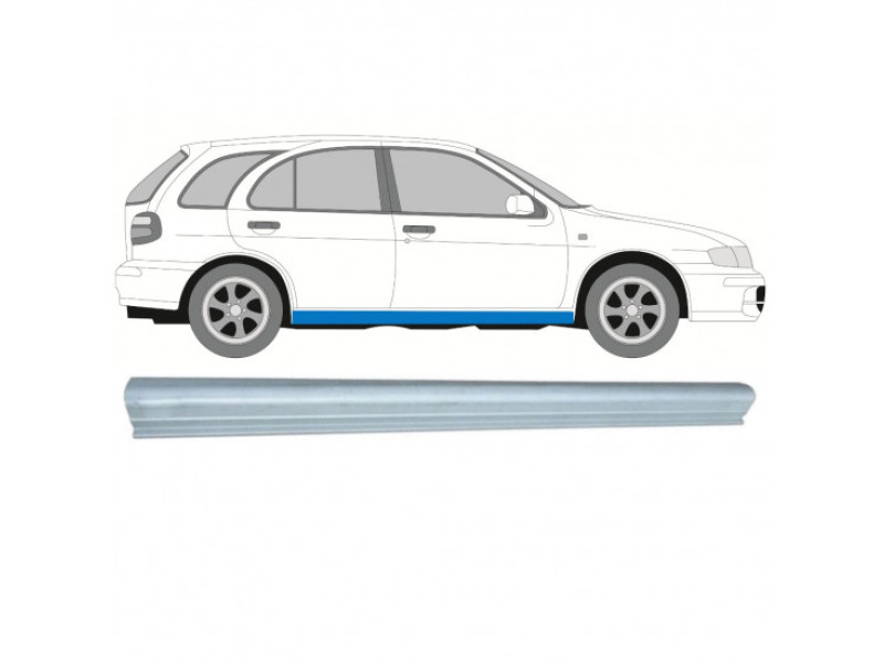 Ремчастину порогу Nissan Almera N16 00-06 (Polcar)