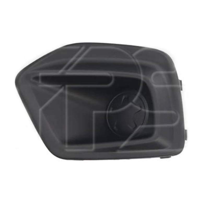 Решітка переднього бампера ліва Fiat Fiorino 17-, Qubo 17- (Тайвань) без отв., текстура