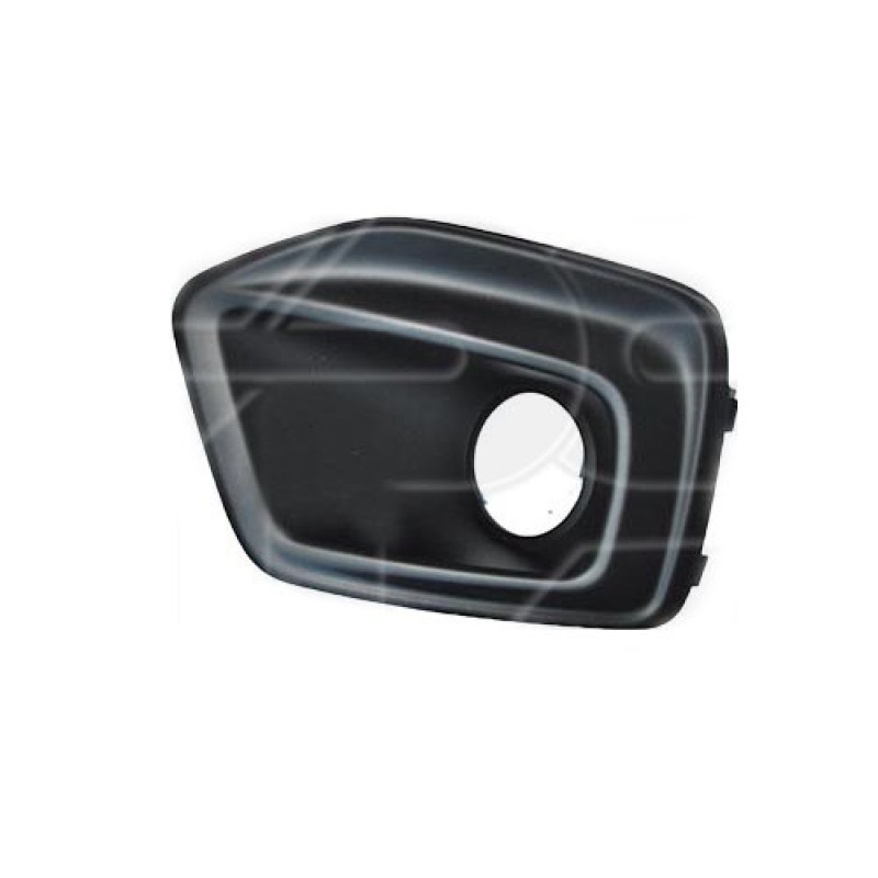 Решітка переднього бампера ліва Fiat Fiorino 17-, Qubo 17- (Тайвань) з отв., текстура