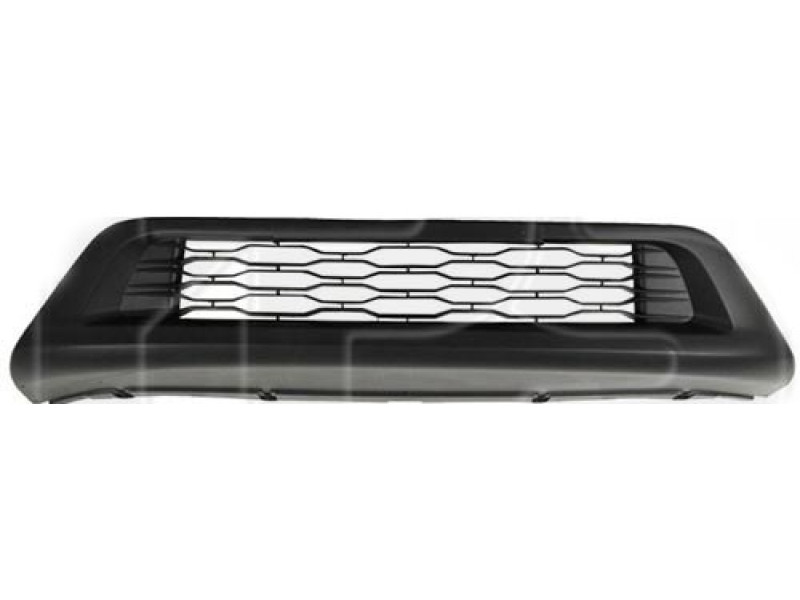 Решітка переднього бампера нижня середня Fiat Fiorino 17-, Qubo 17- (Тайвань) текстура