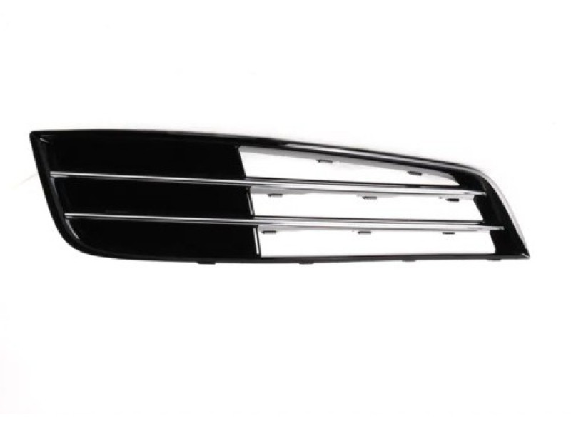 Решітка переднього бампера права Audi A8 D4 10-13 (Тайвань) без отв., два молдинги 4H0807680MT94