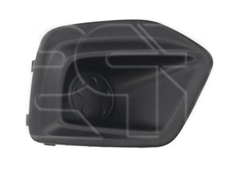 Решітка переднього бампера права Fiat Fiorino 17-, Qubo 17- (Тайвань) без отв., текстура