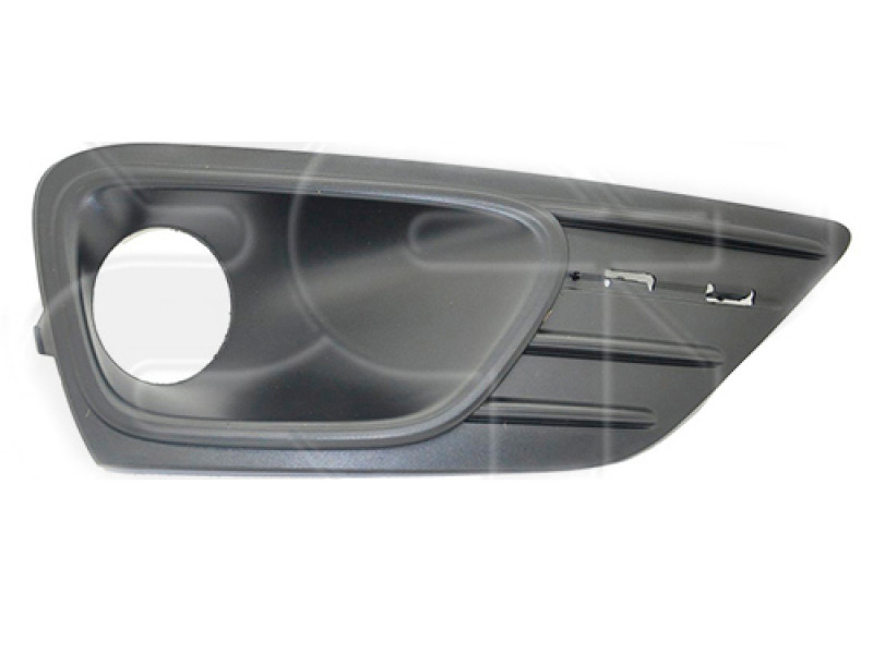 Решітка переднього бампера права Fiat Linea 13-16 (Тайвань) з отв.