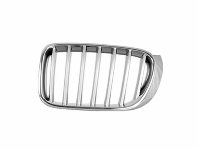 Решітка радіатора ліва BMW X3 F25 14-17 (Тайвань) хром / сірий металік 51137367421