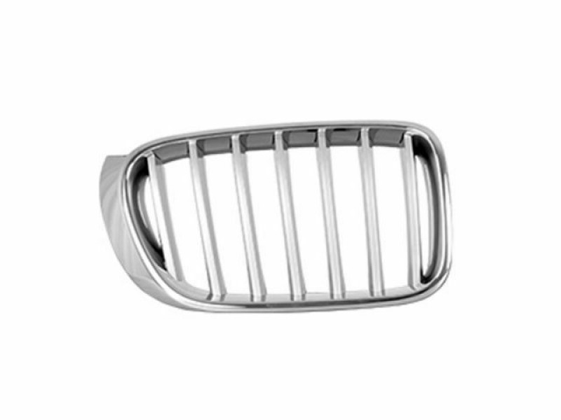 Решітка радіатора права BMW X3 F25 14-17 (BAPMIC) хром / сірий металік 51137367422