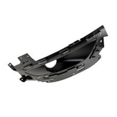 Решітка переднього бампера права Chrysler 200 14-17 (Тайвань) під круглу ПТФ, чорний мат 68228872AC