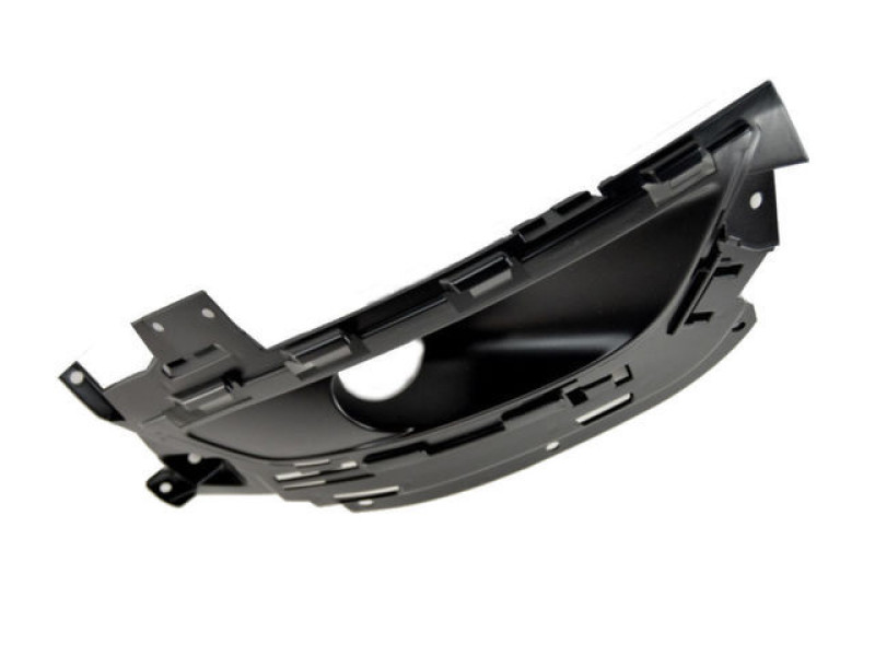 Решітка переднього бампера права Chrysler 200 14-17 (Тайвань) під круглу ПТФ, чорний мат 68228872AC