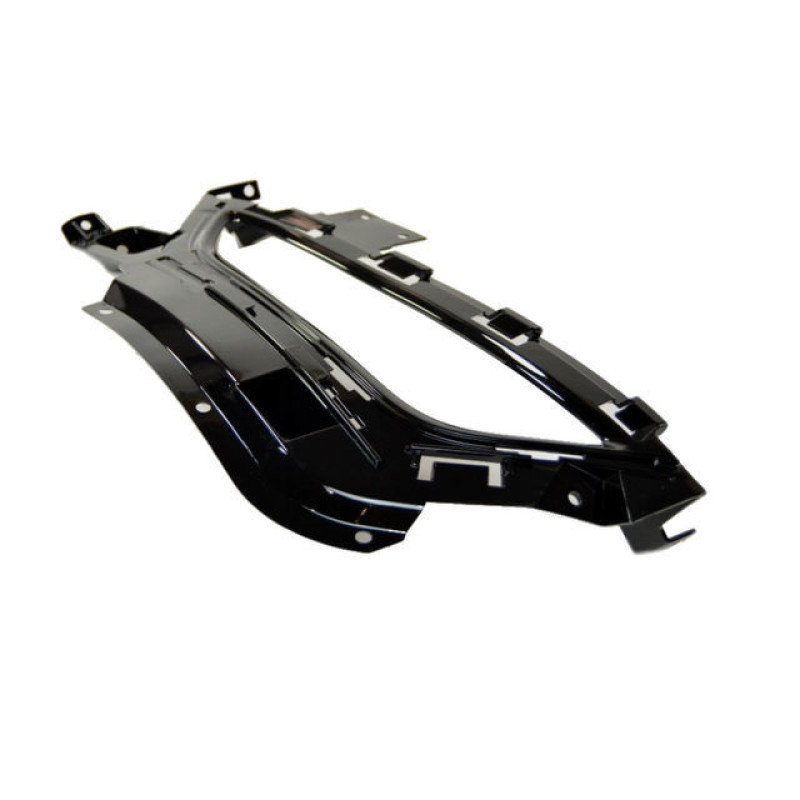 Решітка переднього бампера права Chrysler 200 14-17 (Тайвань) під плоску ПТФ, чорний глянець 68203004AC