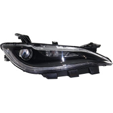 Фара передня права Chrysler 200 14-17 (TYC) чорна, мех., HB3 LED 68284787AA