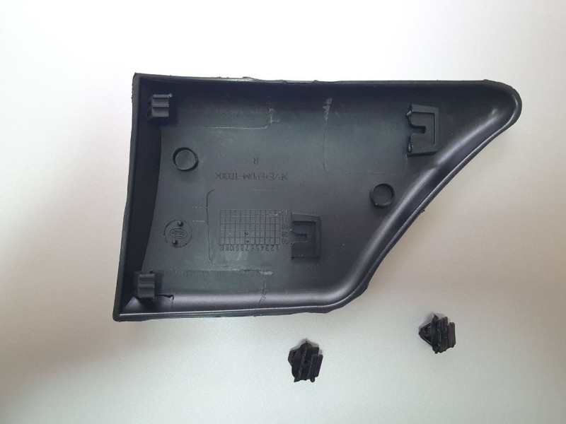 Молдинг заднього крила правий Peugeot Partner, Citroen Berlingo (Elit) 8547K5 висота 10см