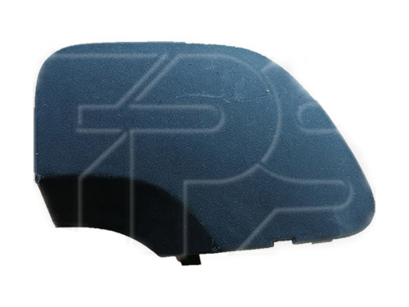 Заглушка гака заднього бампера Renault Duster 2 18- (Тайвань) чорна текстура