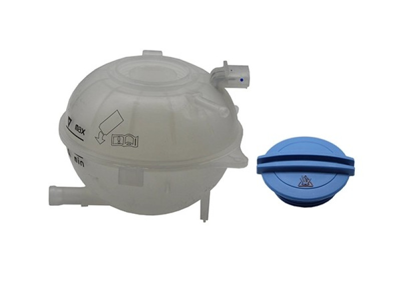 Розширювальний бачок з кришкою для Skoda Fabia I, II, III (1999-2021), Rapid (2012-2021), Roomster (2006-2015), VW Polo IV, V (2002-2021)