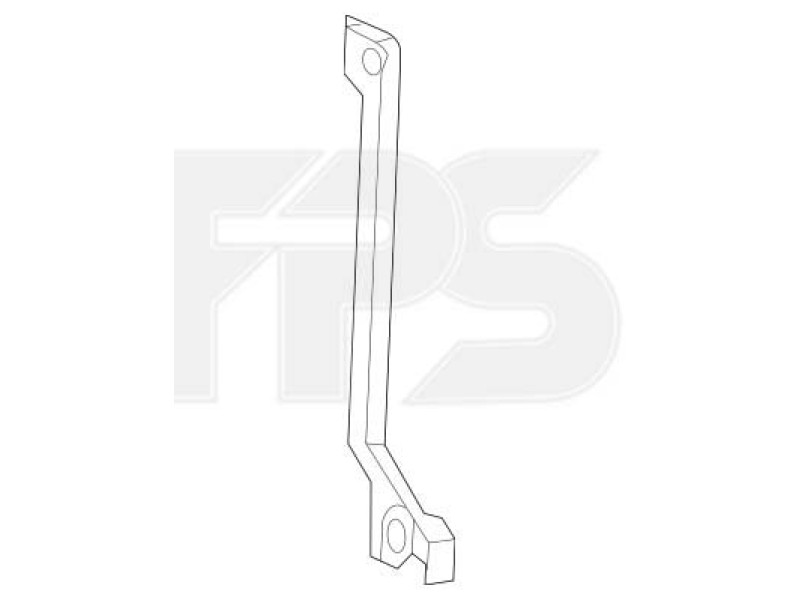 Кронштейн замка капота Chevrolet Equinox 17- (Тайвань) 