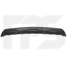 Накладка бампера передня Chevrolet Trax 2017- (Тайвань) чорна.