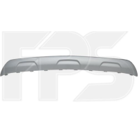 Накладка бампера переднього сіра Chevrolet Trax 17- (Тайвань)