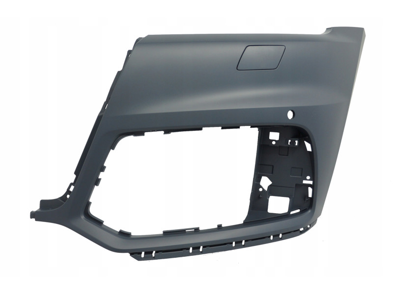 Кут бампера передній лівий (з отв. під омивач та п/тронік) Audi Q5 2017-2020 Тайвань 80A807107AGRU