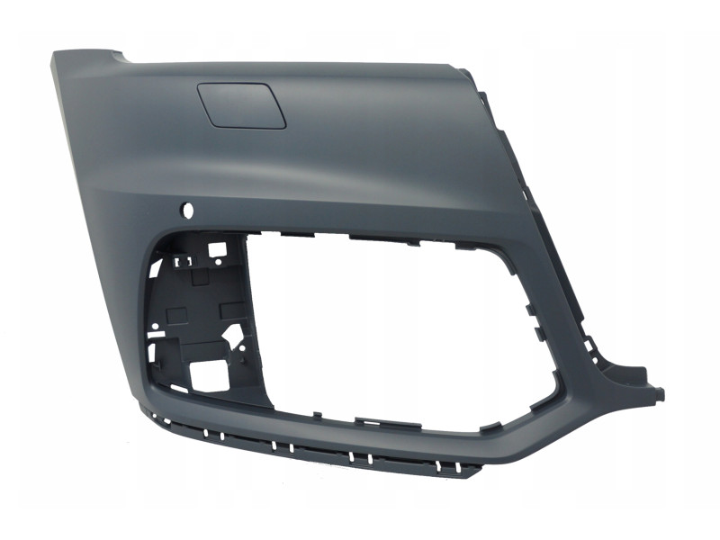 Кут бампера передній правий з отвором під омивач та парктронік Audi Q5 2017-2020 Тайвань 80A807108AGRU