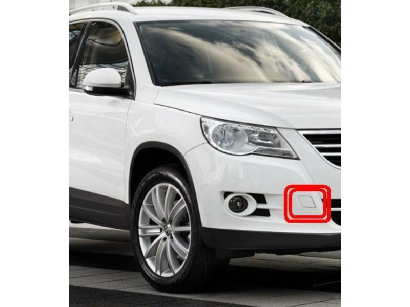 Заглушка гака переднього бампера VW Tiguan 1 07 -11 (FPS) 5N0807241