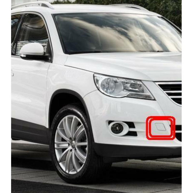 Заглушка гака переднього бампера VW Tiguan 1 07 -11 (FPS) 5N0807241