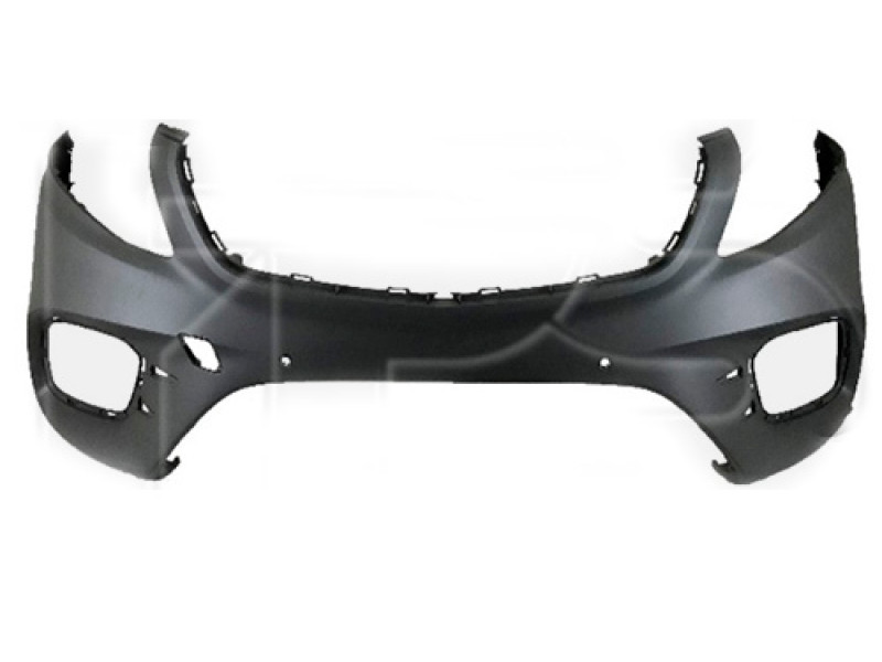 Бампер передній з отворами під парктронік Mercedes V-Class AMG W447 2015- (Тайвань)