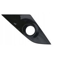 Решітка переднього бампера ліва зовнішня Mazda CX-3 18- (Тайвань) чорний глянець DL8V50C22