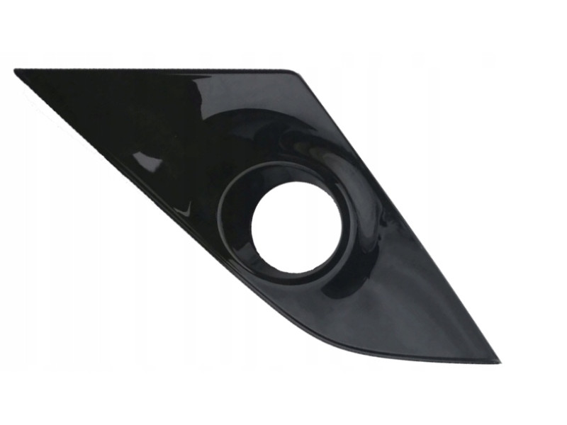 Решітка переднього бампера ліва зовнішня Mazda CX-3 18- (Тайвань) чорний глянець DL8V50C22