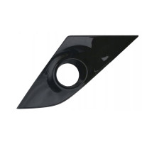 Решітка переднього бампера права зовнішня Mazda CX-3 18- (Тайвань) чорний глянець DL8V50C12