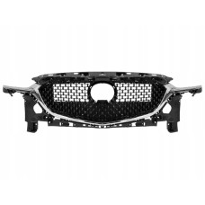 Решітка радіатора Mazda 6 GJ 18- (Тайвань) чорний глянець, хром молдинги GSH750710