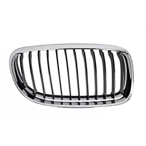 Решітка радіатора права BMW 3 E90/E91 2008-2011 (Тайвань) хром, чорна 51137201968