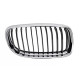Решітка радіатора права BMW 3 E90/E91 2008-2011 (Тайвань) хром, чорна 51137201968