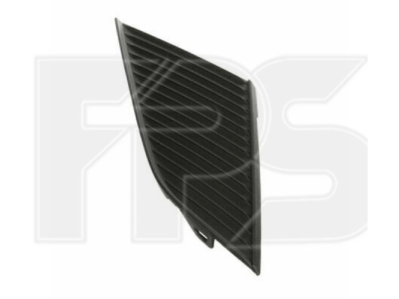 Решітка бампера ліва Mazda CX-3 15-18 чорна, без отвора (Тайвань)