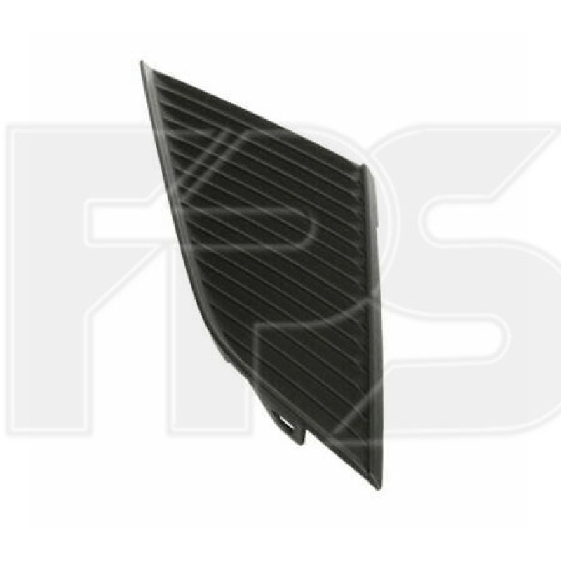 Решітка бампера права Mazda CX-3 15-18 чорна, без отвора (Тайвань)