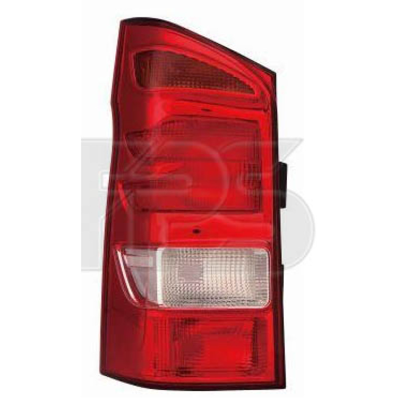 Ліхтар задній лівий Mercedes Vito W447 15- під 1 дверку (ляда) (Depo)