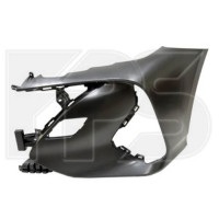 Бампер передній правий без отвору під парктронік Toyota Prius Prime 2017- Тайвань