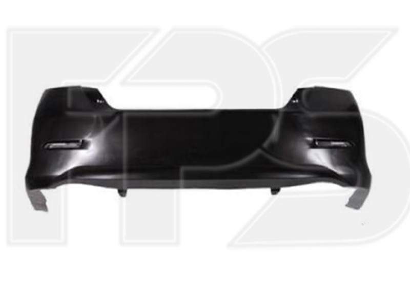 Бампер задній з отворами під парктронік Lexus ES 2012-2015 Тайвань