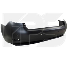 Бампер задній з отвором під парктронік Lexus ES 2012-2015, гібридна модель, Тайвань