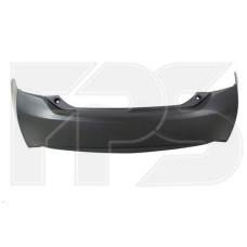 Бампер задній без отворів під парктронік Toyota Prius C 2012-2017 Тайвань