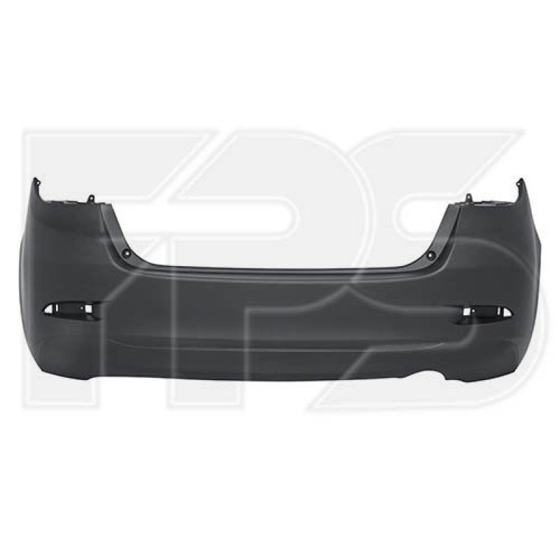 Бампер задній без отворів під парктронік Toyota Yaris iA / Scion iA 2015-2020 Тайвань