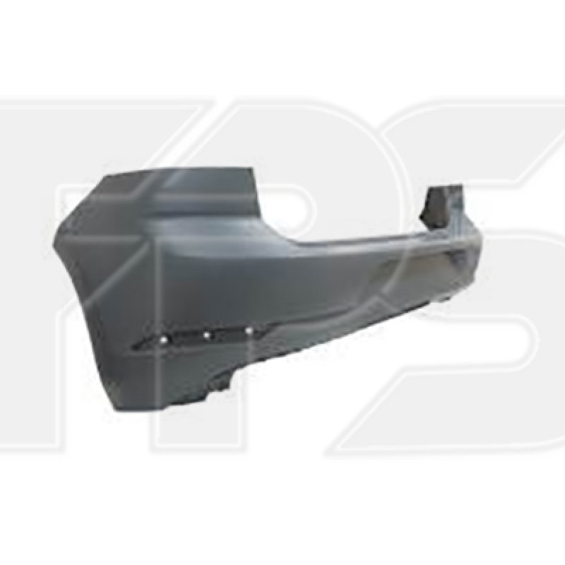 Бампер задній хетчбек VW Golf 7 2017-2020 Тайвань без отворів під парктронік