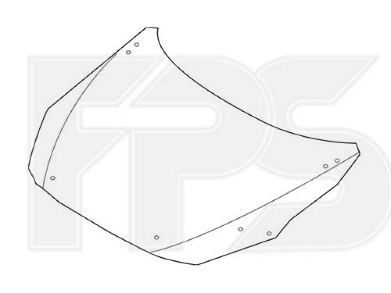 Капот Toyota Yaris iA/Scion iA 2015-2020 Тайвань