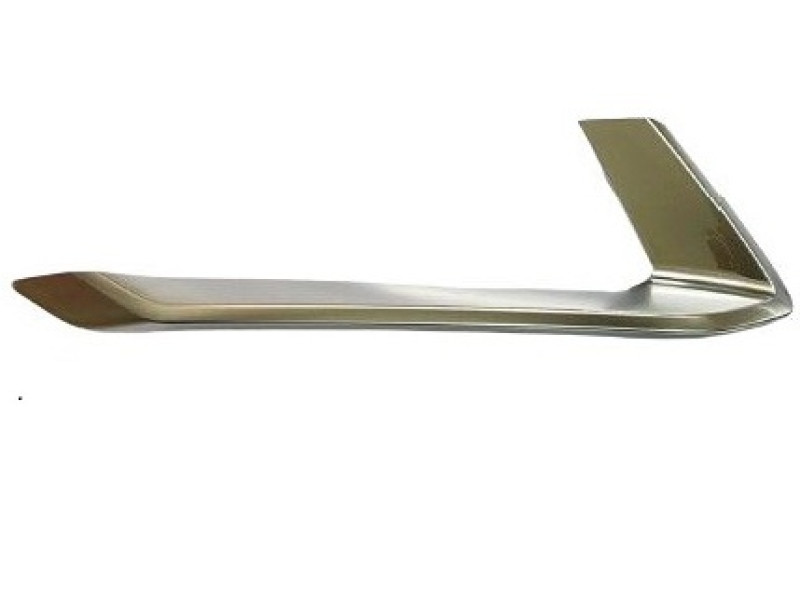 Молдинг переднього бампера правий Kia Sportage NQ5 22- (Тайвань) хром 86596DW100