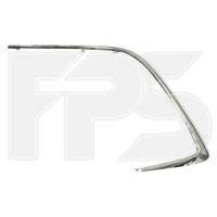 Молдинг в передній бампер лівий Toyota Corolla E21 19- USA хетчбек (Тайвань) хром