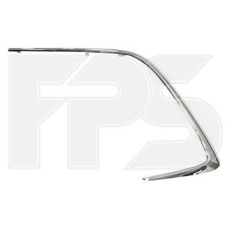 Молдинг в передній бампер лівий Toyota Corolla E21 19- USA хетчбек (Тайвань) хром