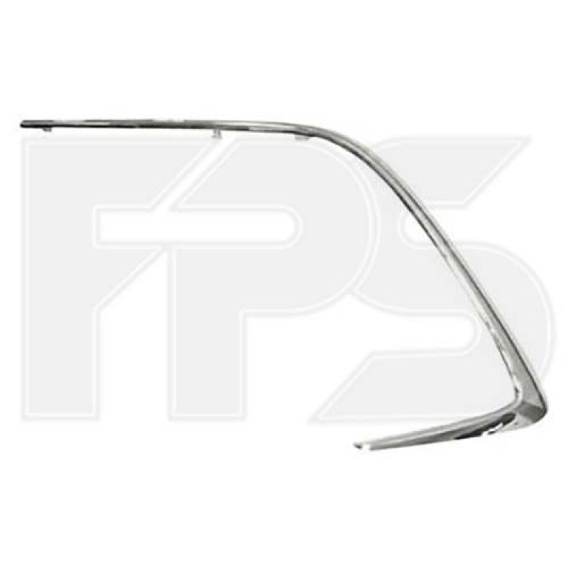 Молдинг в передній бампер лівий Toyota Corolla E21 19- USA хетчбек (Тайвань) хром