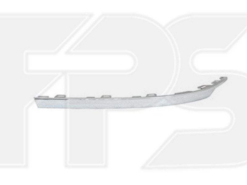 Молдинг в задній бампер правий VW Tiguan 2 17- європейська модель (Тайвань) хром