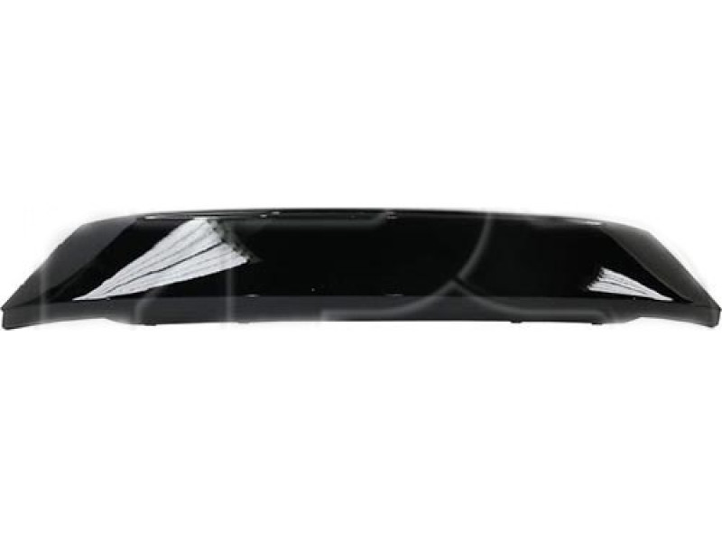 Накладка переднього бампера середня Toyota Yaris iA 15-20 / Scion iA (Тайвань) чорний глянець