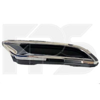 Накладка заднього бампера ліва Toyota Corolla E21 19- USA хетчбек (Тайвань) чорна / хром