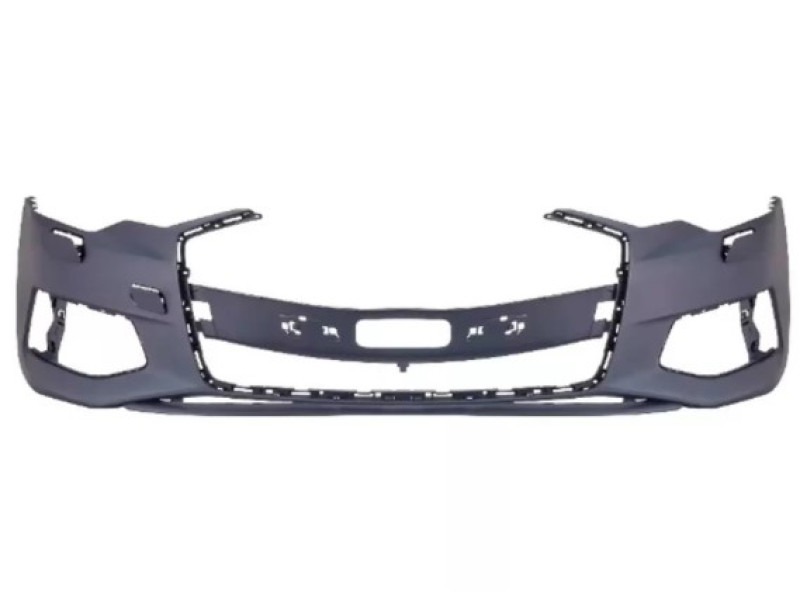 Бампер передній з отвором під омивач Audi A6 C8 2019-2022 Китай 4K0807065GRU