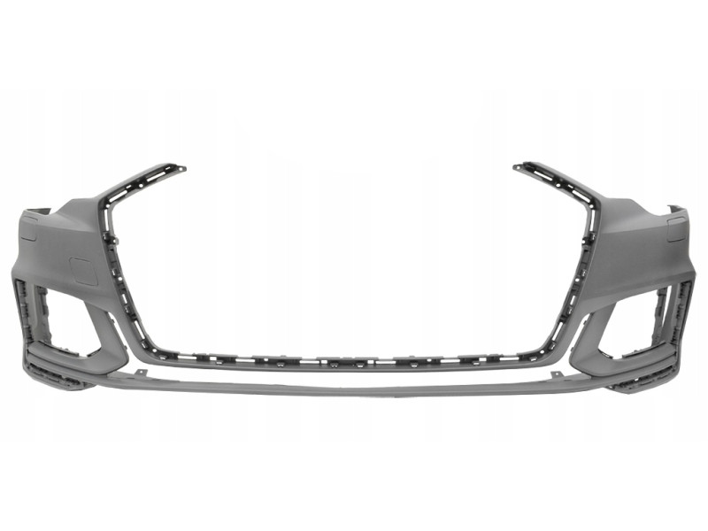 Бампер передній з отворами під омивач Audi A6 C8 S-Line 2019-2022 Тайвань