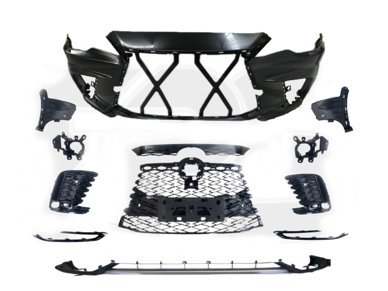 Бампер передній комплект (омивач) Lexus RX F-Sport 2022- Тайвань 52119-0E970